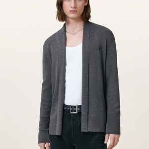 MODE MERINO RAMSKULL OPEN CARDIGAN XXL